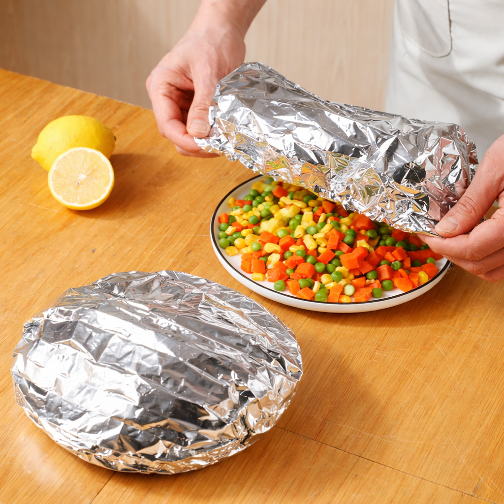 Set 20 Capace Elastice Reutilizabile pentru Acoperirea Alimentelor – Păstrează Mâncarea Proaspătă